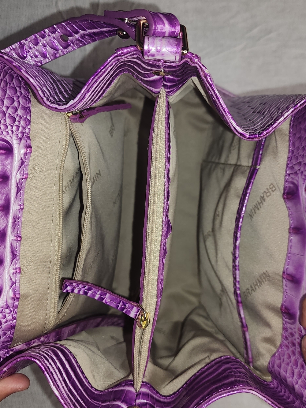 Brahmin Margot- Lilac Essence - Picture 7 of 8